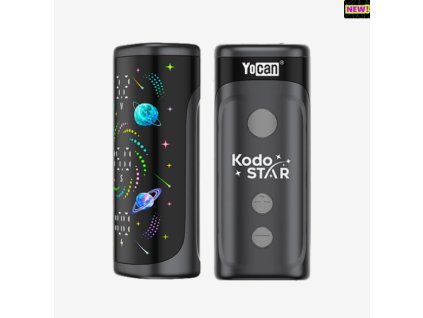 Yocan Kodo Star vaporizér na oleje čierny – OLED displej a USB-C