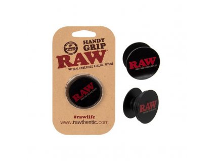 RAW Handy Grip – úchyt a držiak na mobil s logom RAW | Vaporama.sk