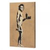 G-Rollz Banksy plátno FASTFOOD CAVEMAN 48×67,5 cm | Vaporama.sk