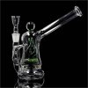Ručne fúkaný recycler bong EHLE x Black Leaf 20 cm – prémiová edícia | Vaporama