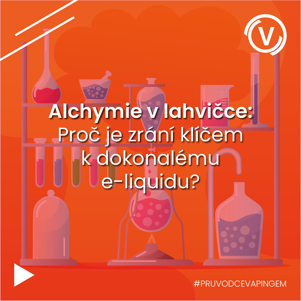 Alchymie v lahvičce: Proč je zrání klíčem k dokonalému e-liquidu?