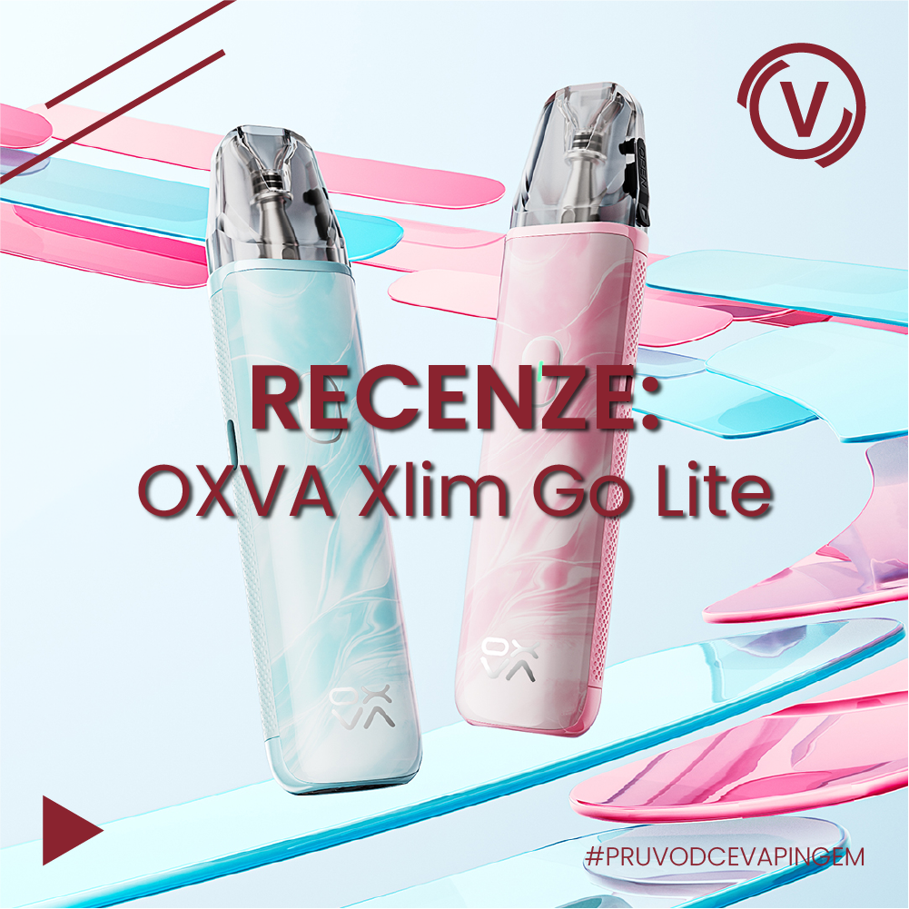 OXVA Xlim Go Lite recenze: výkonný MTL pod za 399 Kč, který překvapí