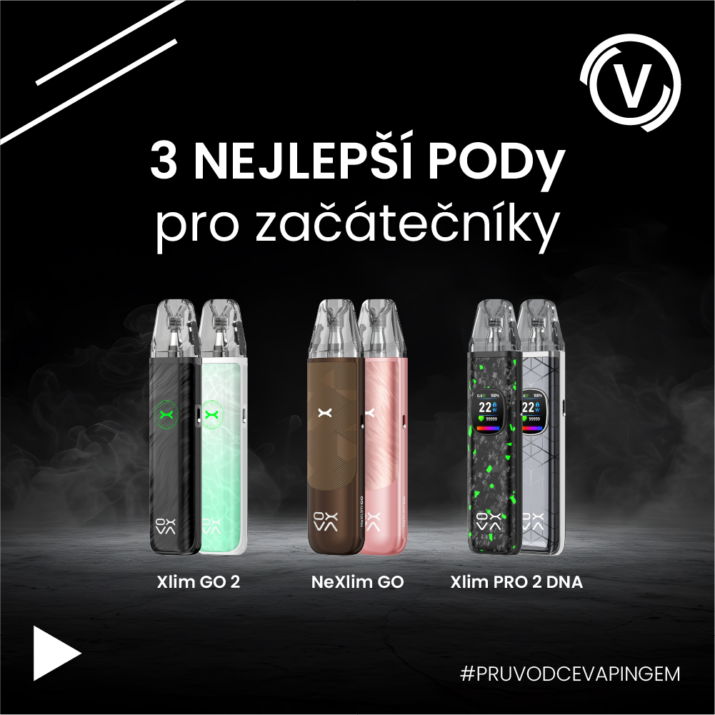 3 NEJLEPŠÍ elektronické cigarety pro začátečníky v roce 2025 - ŽÁDNÉ CHYBY už neuděláte!
