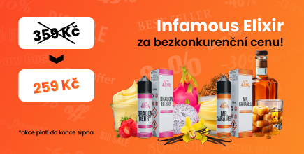 Příchutě Infamous Elixir