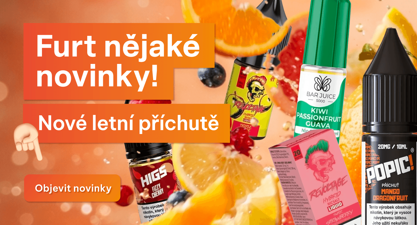 Potřebujete se osvěžit? Máme čerstvý výběr!