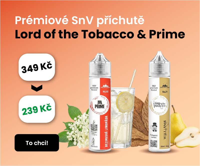 Ušetři na svých oblíbených příchutích!