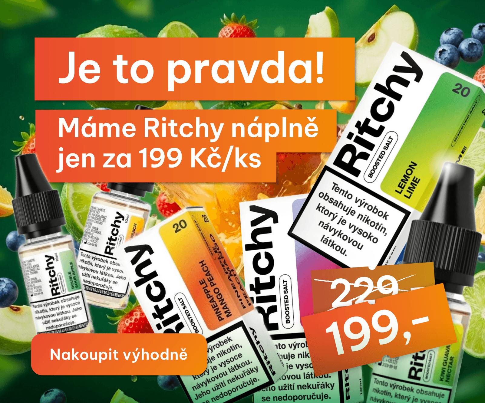 Ritchy Salt právě teď jen za 199 Kč