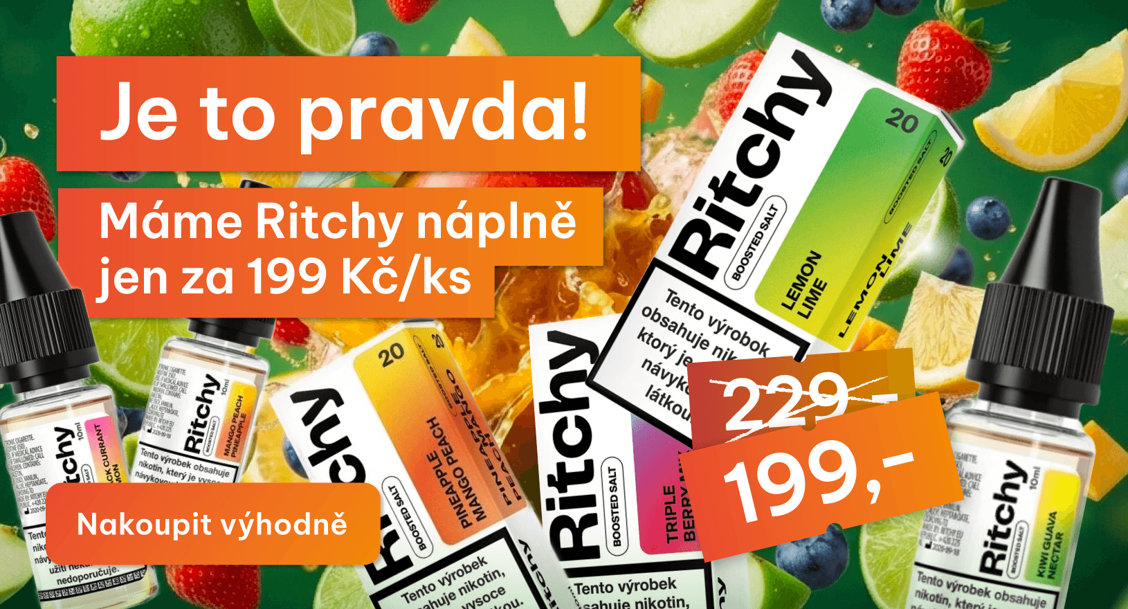 Ritchy Salt právě teď jen za 199 Kč