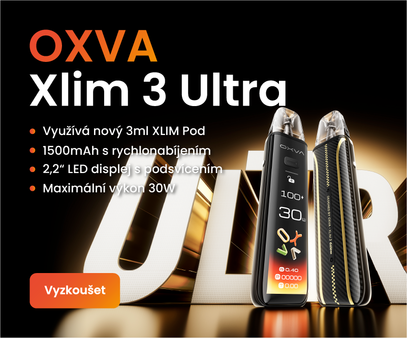 Xlim 3 ULTRA - to nejlepší ze světa vapingu