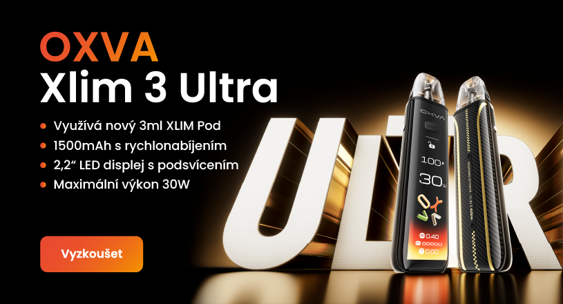 Xlim 3 ULTRA - to nejlepší ze světa vapingu