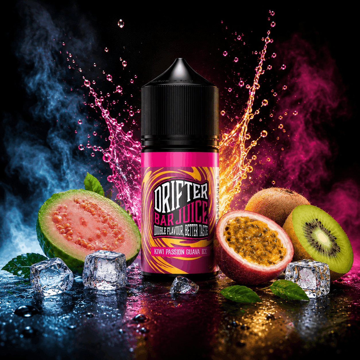 Drifter Bar Kiwi Passion Guava Ice příchuť