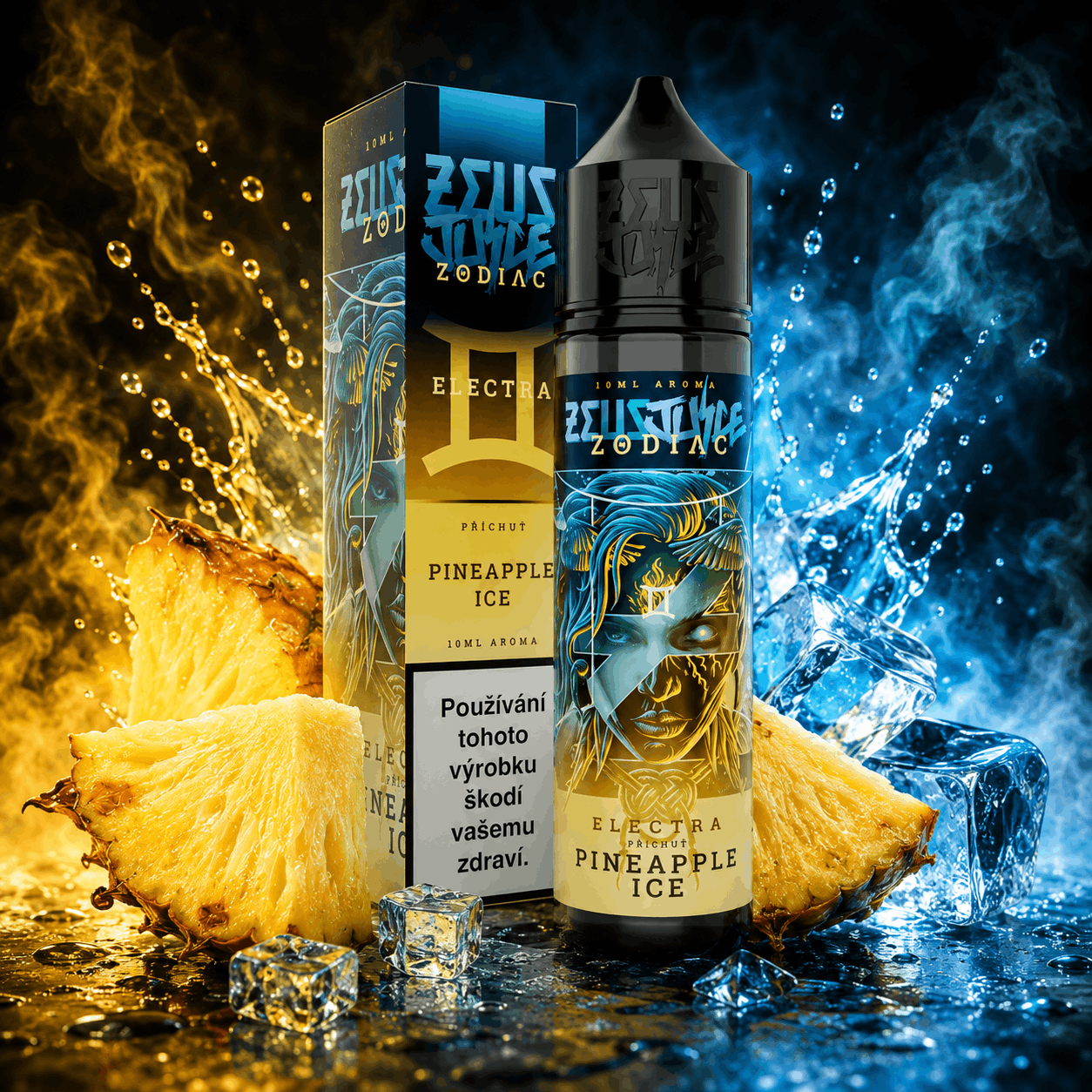 Zeus Juice Zodiac Pineapple Ice příchuť