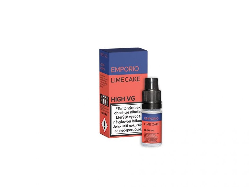 e-liquid EMPORIO HIGH VG Lime Cake 10ml (Nikotin 3 mg)