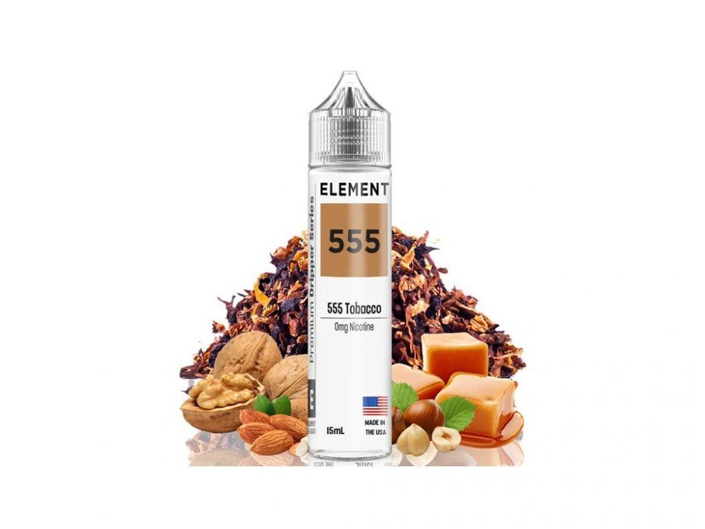 element 555 tobacco Příchuť Element - 555 Tobacco 15ml SnV