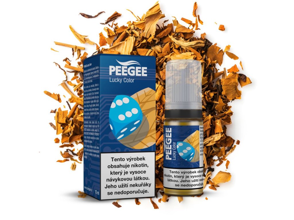 PEEGEE - Lucky Color 10ml 30/70 VG/PG (Nikotin 6 mg)