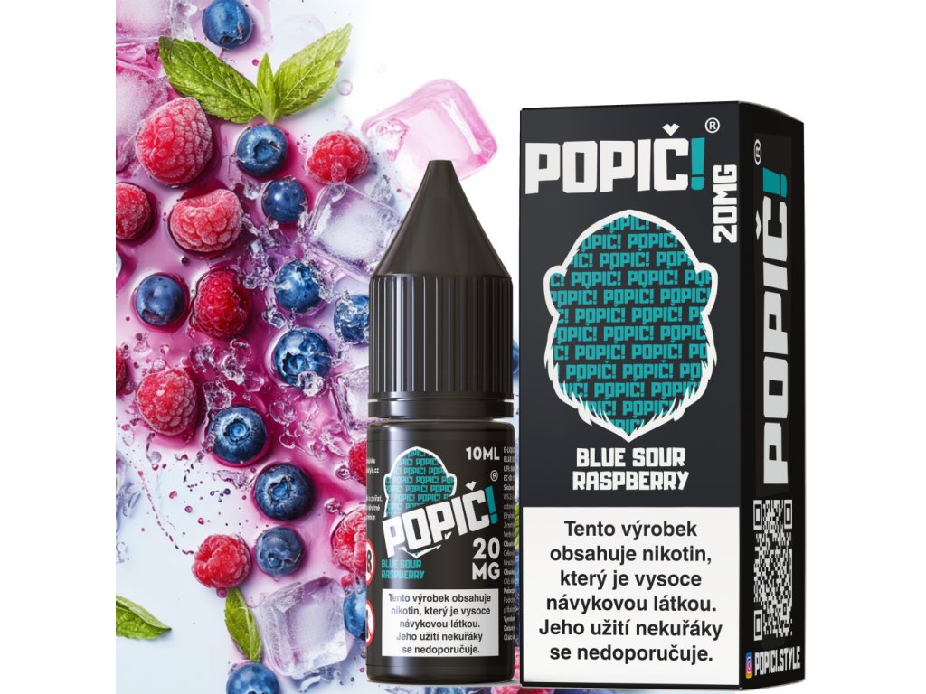 10 ml popic prototype v4 blue sour raspberry