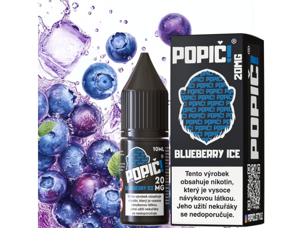 10 ml popic prototype v4 blueberry ice