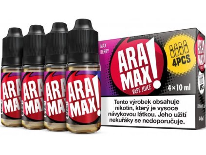 Berry - Aramax liquid - 4X10ML (Nikotin 3 mg)