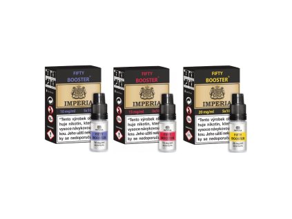 BOOSTER IMPERIA Fifty VPG 50/50 5x10ml / booster imperia mtl 50/50 (Nikotin 10 mg)