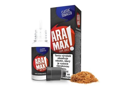 Classic Tobacco - Aramax liquid - 10ml (Nikotin 0 mg - BEZ NIKOTINU)