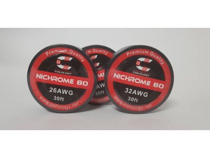 Coilology Nichromový drát Ni80 - 10m (Průměr drátu 0,2 mm)