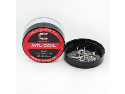 coilology predmotane spiralky pro mtl 0 9 ohm ss316l 10ks