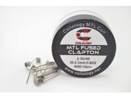 coilology predmotane spiralky pro mtl fused clapton ni80 10ks