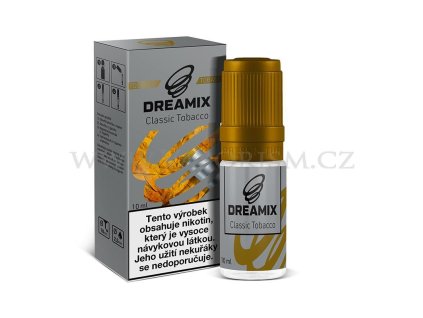 Dreamix - Klasický tabák / Classic Tobacco (Nikotin 0 mg BEZ NIKOTINU - Kolek Q)