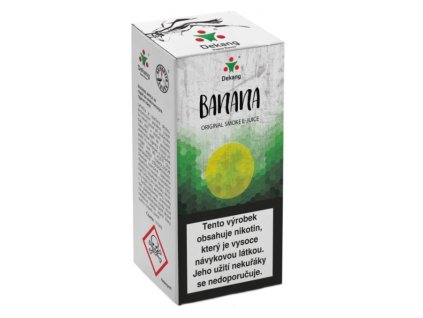 e-liquid Dekang Banana / Banán 10ml (Nikotin 3 mg)
