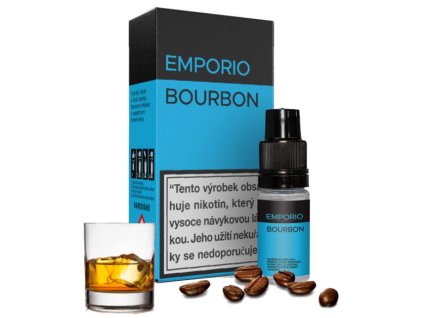 E-liquid Emporio - Bourbon 10ml (Nikotin 0 mg - BEZ NIKOTINU)