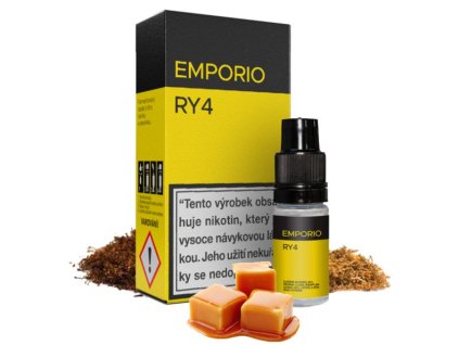 E-liquid Emporio - RY4 10ml (Nikotin 0 mg - BEZ NIKOTINU)