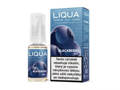 e-liquid LIQUA Elements Blackberry 10ml (Nikotin 0 mg - BEZ NIKOTINU)