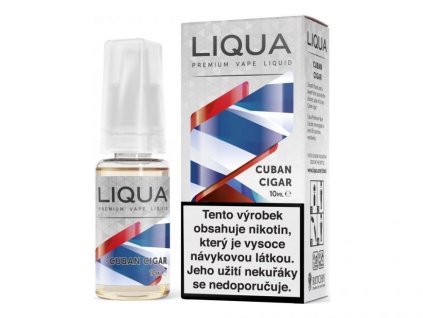 e-liquid LIQUA Elements Cuban Cigar 10ml (Nikotin 0 mg - BEZ NIKOTINU)