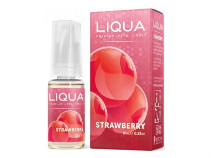 e-liquid LIQUA Elements Strawberry 10ml (Nikotin 0 mg - BEZ NIKOTINU)