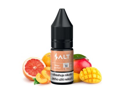 E-liquid Salt Brew Co 10ml - Bitter Perfect / Grapefruit s mangem a meruňkou (Nikotin 10 mg)