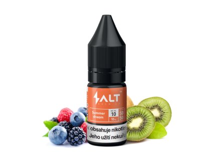 E-liquid Salt Brew Co 10ml - Summer Dream / Kiwi a lesní plody (Nikotin 10 mg)