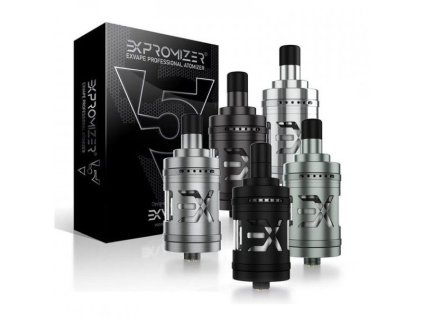 EXVAPE EXPROMIZER V5 MTL RTA ATOMIZÉR (Barva Černá)