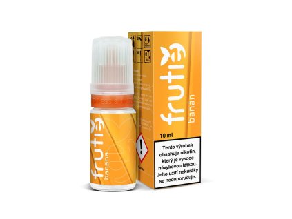 Frutie - Banán / Banana 10ml (Nikotin 0 mg - BEZ NIKOTINU)