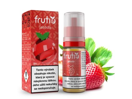 Frutie - Jahoda / Strawberry - 10ml (Nikotin 0 mg - BEZ NIKOTINU)
