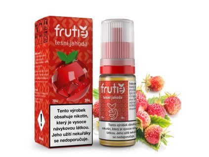 Frutie - Lesní jahoda / Forest strawberry - 10ml (Nikotin 0 mg - BEZ NIKOTINU)