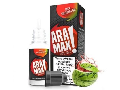 Meloun / Watermelon - Aramax liquid - 10ml (Nikotin 0 mg - BEZ NIKOTINU)