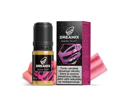 Nikotinová Sůl Dreamix - Žvýkačka - Bubblegum'S (Nikotin 10 mg)