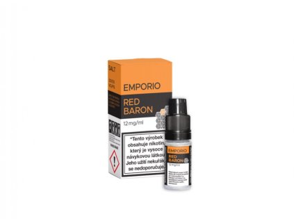 Nikotinová sůl EMPORIO Nic Salt Red Baron 10ml (Nikotin 12 mg - Kolek Q)