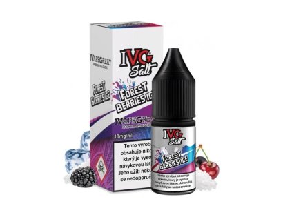 Nikotinová Sůl IVG Salt - Forest Berries Ice (Ledové lesní bobule) (Nikotin 10 mg)
