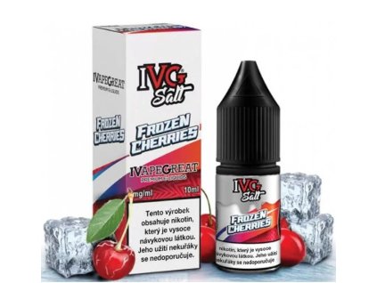 Nikotinová Sůl IVG Salt - Frozen Cherries / Chladivé třešně (Nikotin 10 mg)