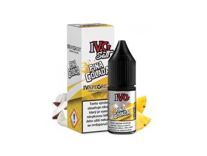 Nikotinová Sůl IVG Salt - Pina Colada / Koktejl Pina Colada 10ml (Nikotin 10 mg)