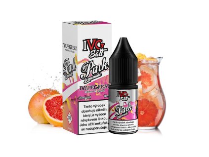 Nikotinová Sůl IVG Salt - Pink Lemonade / Grepová limonáda 10ml (Nikotin 10 mg)