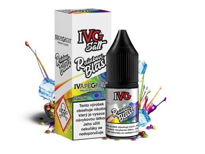 Nikotinová Sůl IVG Salt - Rainbow Blast / Exotická směs (Nikotin 10 mg)