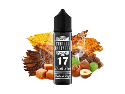 prichut flavormonks tobacco bastards no 17 dark fire 12ml snv