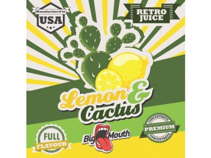 prichut big mouth retro juice citron kaktus 10ml